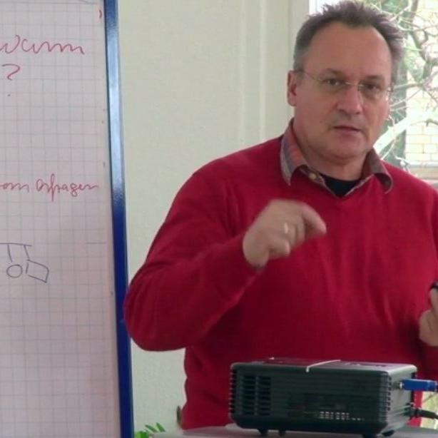 Vortrag in einem Seminar